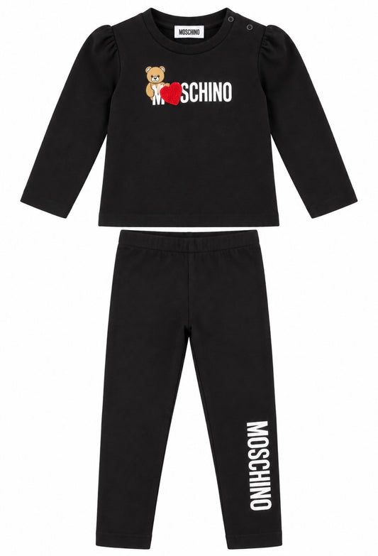 MOSCHINO BABY/TODDLER LEGGINGS SET MAO00V /MDP03P