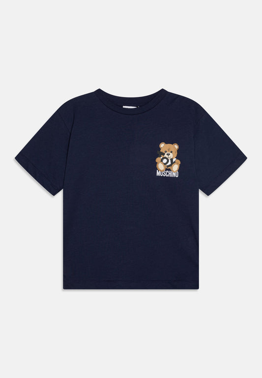 MOSCHINO NAVY TOY T SHIRT HPM050