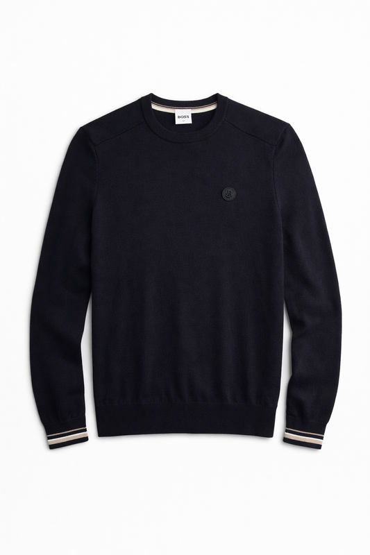 BOSS BOYS BLACK PULLOVER J52343