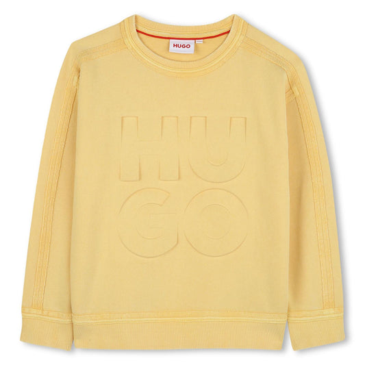 HUGO YELLOW SWEATSHIRT G00353