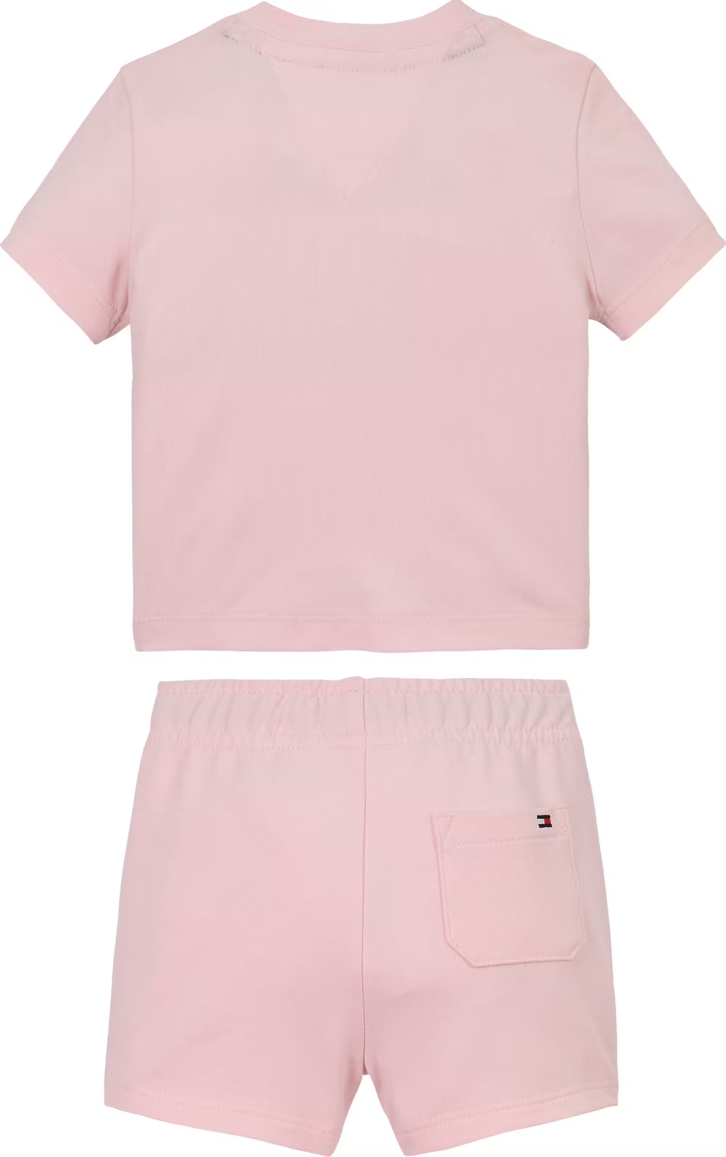 TOMMY HILFIGER BABY/TODDLER PINK SHORT SET 2047