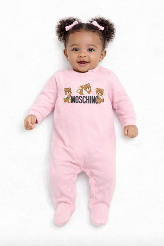 MOSCHINO ROSE BABYGROW MUT047