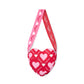 A DEE RED LOUISE HEART HANDBAG W251910