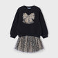 MAYORAL GIRLS BLACK TULLE SKIRT SET 4.936