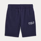 RALPH LAUREN NAVY JERSEY SHORTS 969370