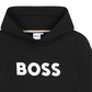 BOSS BOYS BLACK HOODY TRACKSUIT J52351/J52288