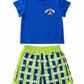MOSCHINO TODDLER BOY T SHIRT/SHORTS SET M2M047/MUL008