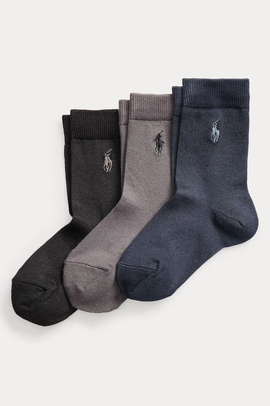 RALPH LAUREN  3 PACK SOCKS