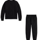 RALPH LAUREN GIRL BLACK REPEAT PONY TRACKSUIT