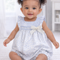 DEOLINDA BLUE BABY GIRL ROMPER