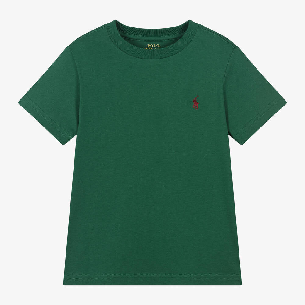 RALPH LAUREN GREEN T SHIRT