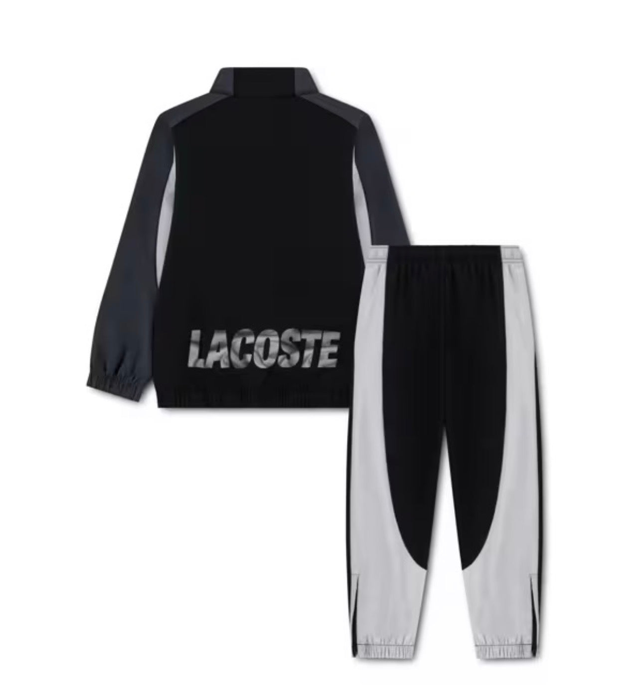 LACOSTE OFF COURT WOVEN TRACKSUIT IN BLACK 847667