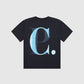 C.P.COMPANY BOYS MAXI NAVY T SHIRT CSM002