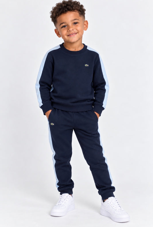 LACOSTE COLOURBLOCK CREW TRACKSUIT 847778/847777