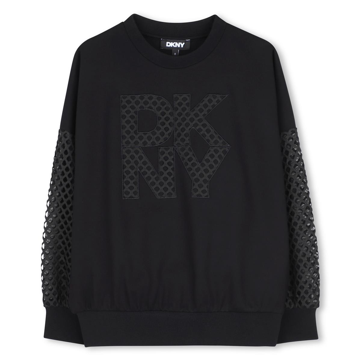 DKNY BLACK SWEATSHIRT & LEGGINGS SET D62906 D62885