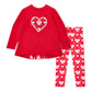 A DEE LOLA RED HEART LEGGINGS SET W251502