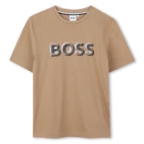 BOSS BOYS BEIGE T SHIRT J52360