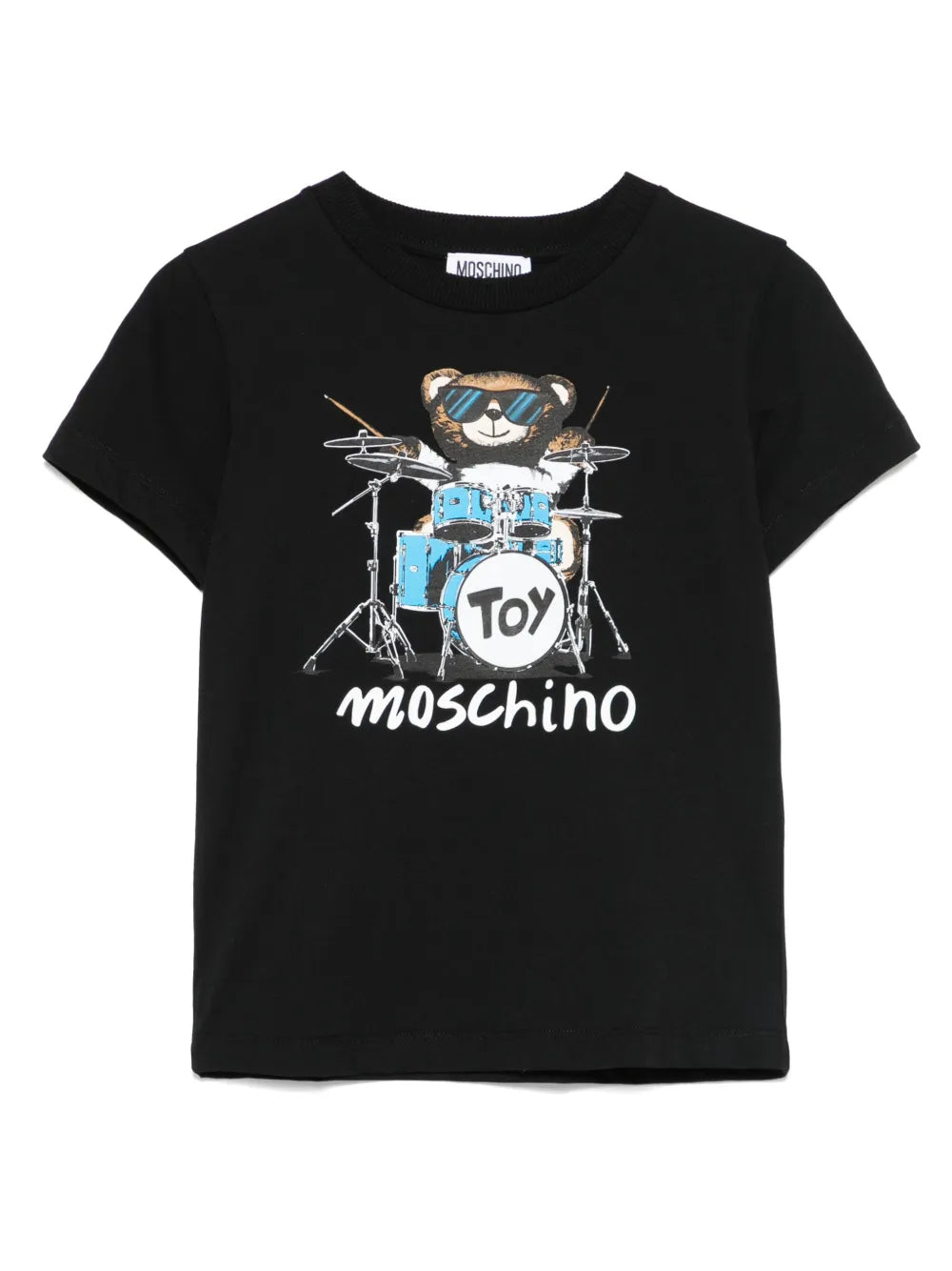 MOSCHINO T SHIRT & SWIM SHORTS SET H8M04K-HUL01I