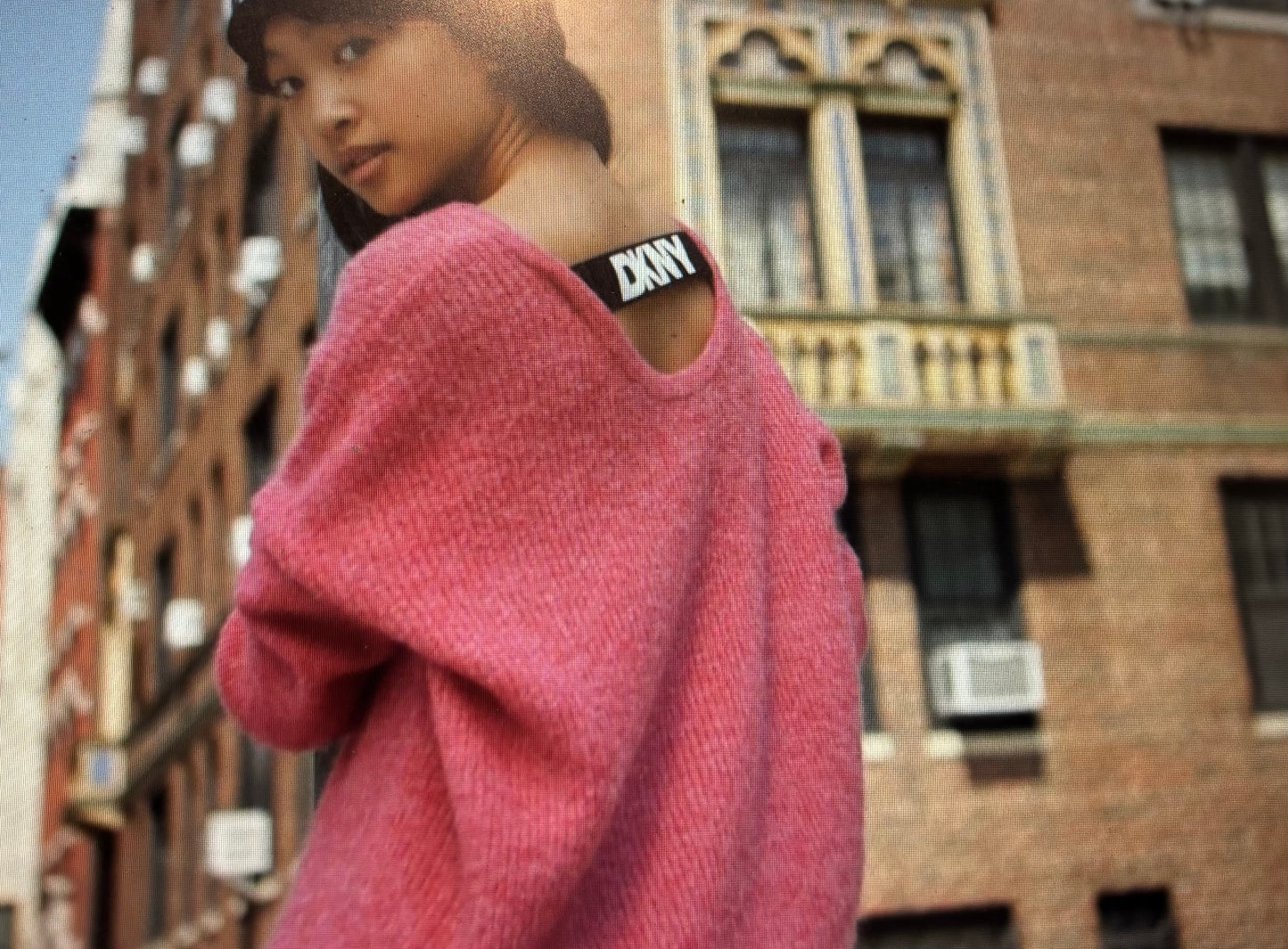 DKNY PINK PULLOVER D60240