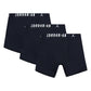 MENS BLACK FLIGHT COTTON CORE 3PK BOXERS JM0622