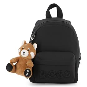 BOSS TODDLER BLACK RUCKSACK J53137