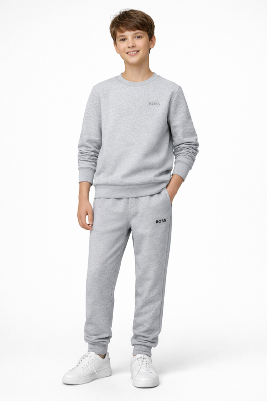 BOSS GREY TRACKSUIT J52348/J52288