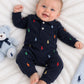 RALPH LAUREN NAVY BABY BOY BABY GROW 70117001