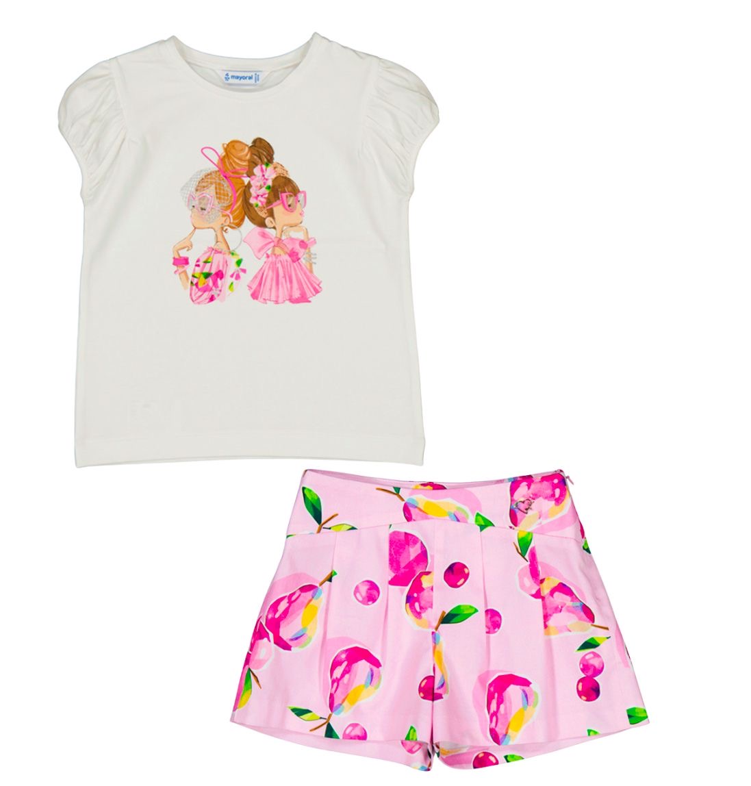 MAYORAL GIRLS SKORT SET 3003/3905