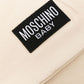 MOSCHINO BEIGE BABY BLANKET MUB00J