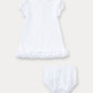 RALPH LAUREN BABY WHITE DRESS SET 78237002