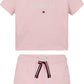 TOMMY HILFIGER BABY/TODDLER PINK SHORT SET 2047