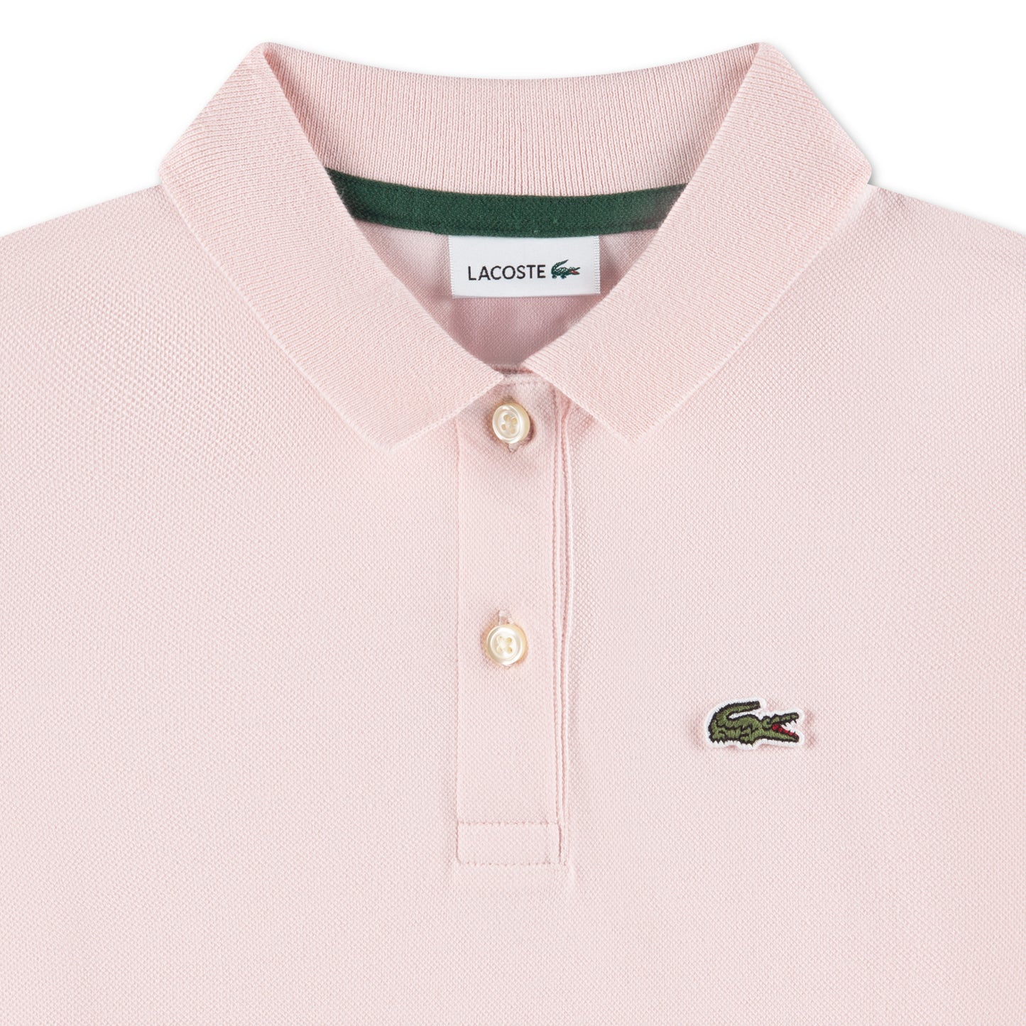 LACOSTE PINK PIQUE POLO DRESS 347900