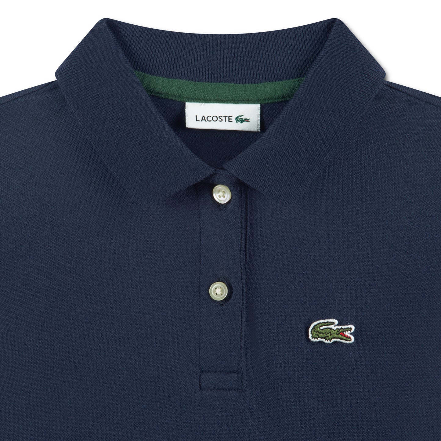 LACOSTE NAVY PIQUE POLO DRESS 347900
