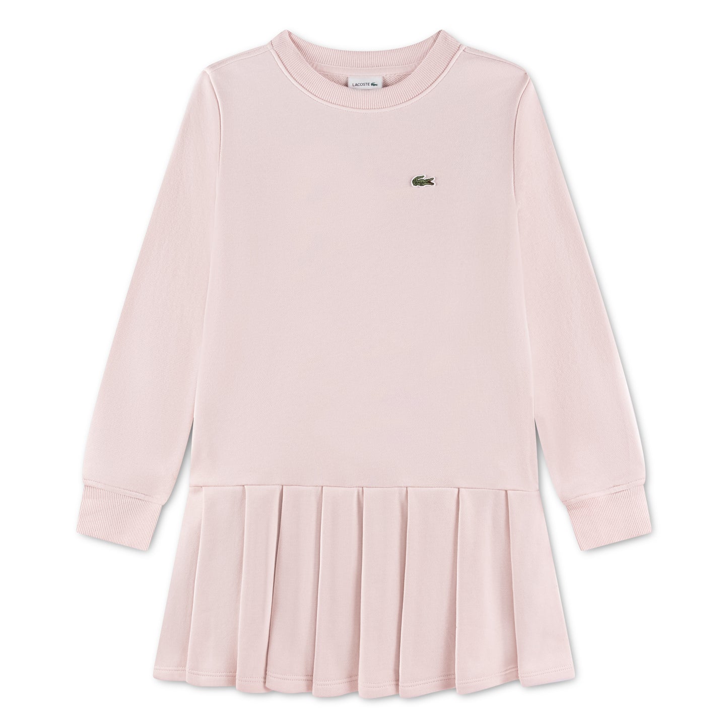LACOSTE PINK PLEATED SKIRT DRESS 347901