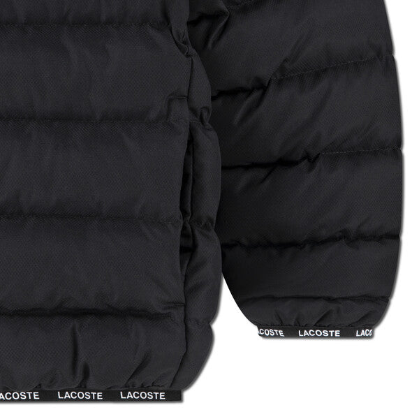 LACOSTE Boys Hooded Diamond Taffeta Puffed Jacket 847003