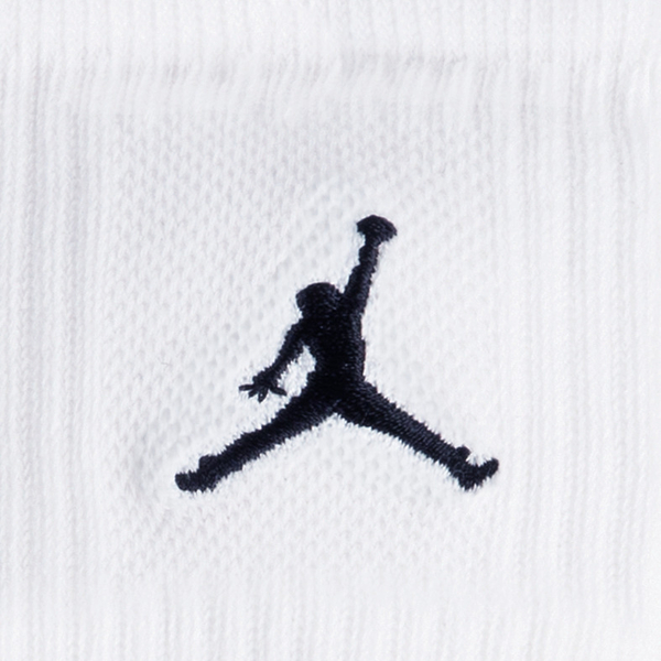 JORDAN LEGEND CREW WHITE SOCKS 6PK BJ0343