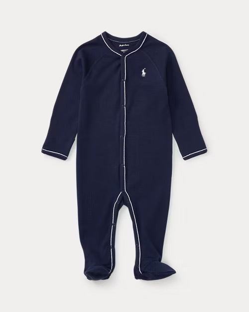 RALPH LAUREN BABY BOY NAVY BABY GROW