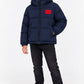HUGO BOYS NAVY PUFFER JACKET G01254