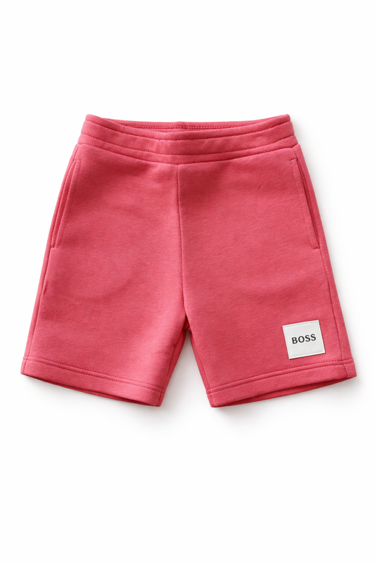 BOSS BABY/TODDLER RASPBERRY JERSEY SHORTS J52874