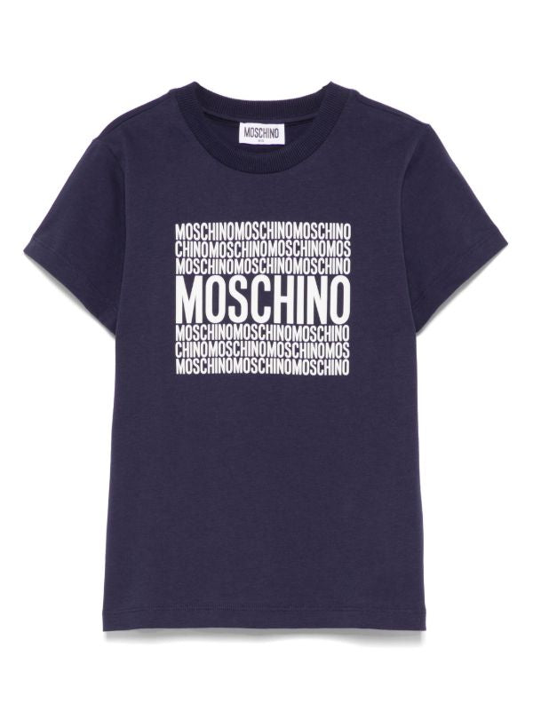 MOSCHINO NAVY SHORTS SET H6M04K-HUQ028