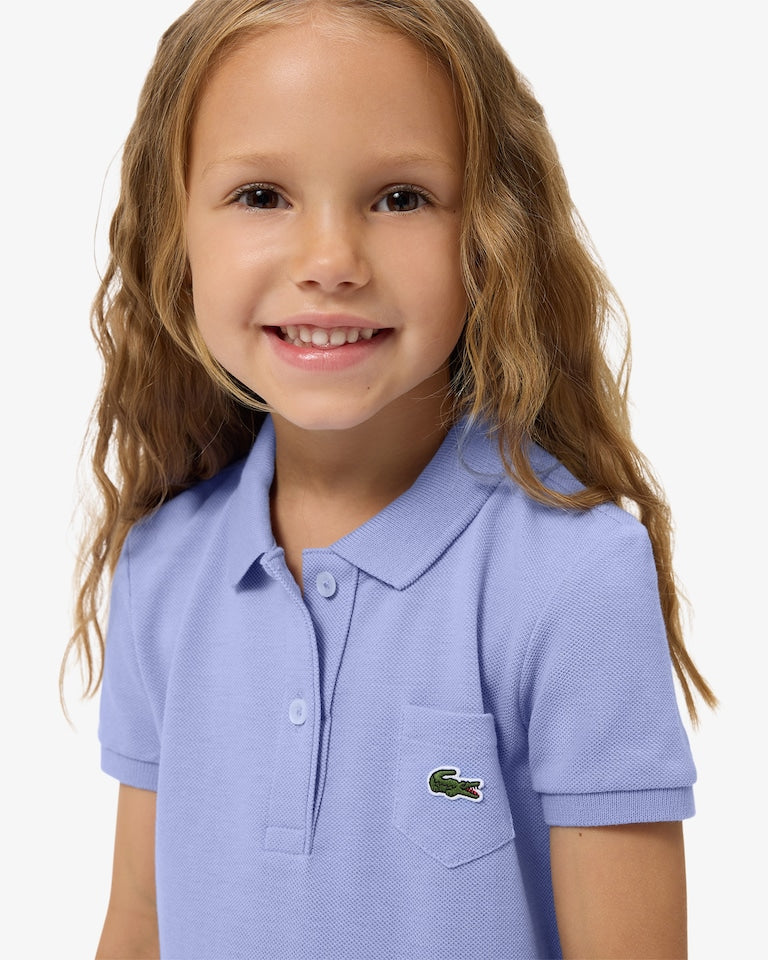 LACOSTE GIRL/TEEN LILAC POLO DRESS 347066 -PF7