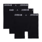MENS BLACK FLIGHT COTTON CORE 3PK BOXERS JM0622