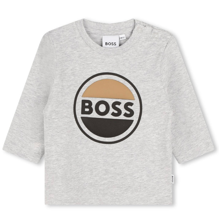 Boss Baby/Toddler Grey T shirt