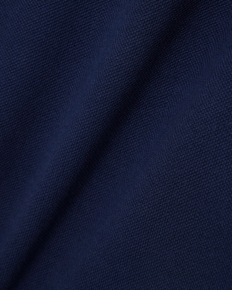 LACOSTE PIQUE POLO DRESS IN MARINE NAVY 347066