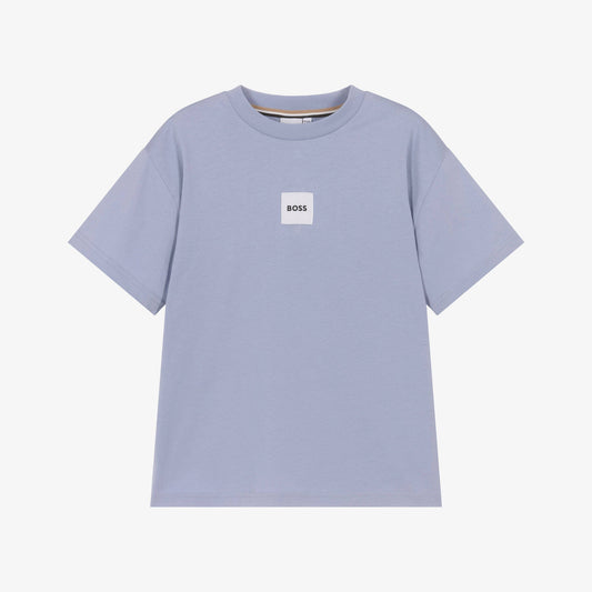 BOSS BOYS MEDIUM BLUE T SHIRT J52897