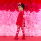 A DEE LOLA RED HEART LEGGINGS SET W251502