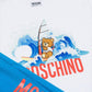 MOSCHINO WHITE & BLUE SHORTS SET HUG00Q