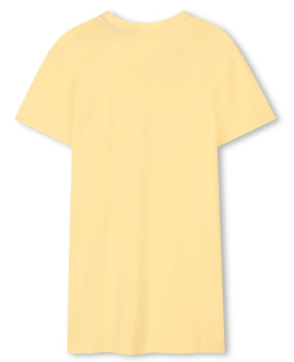 HUGO GIRLS YELLOW DRESS G00410