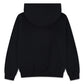 JORDAN BLACK BRIKLIN ZIP UP HOODED SWEATSHIRT 95F115