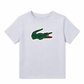LACOSTE BOYS BLUE ULTRA DRY CROCODILE T SHIRT 947234
